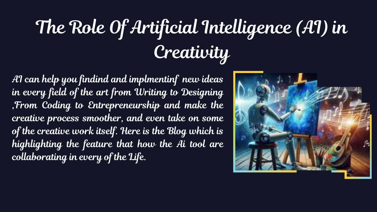 the role of ai in creativity